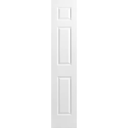 Primed 6 Panel Hollow Core Textured Interior Door Slab