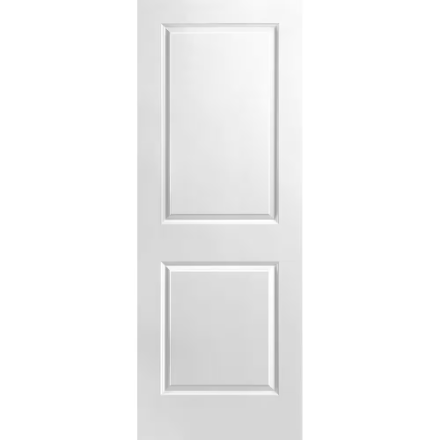 Primed 2 Panel Hollow Core Smooth Interior Door Slab