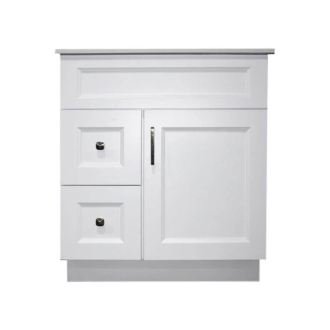 36" Hardwood Vanity Base With 2 Drawer