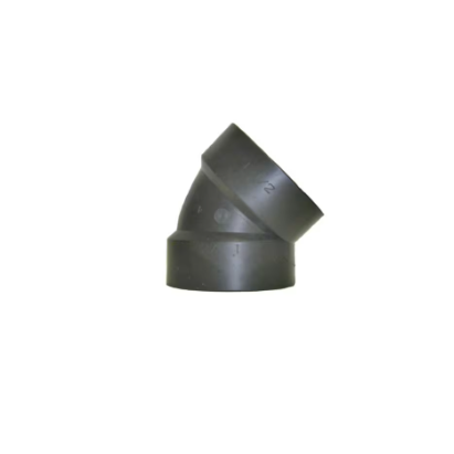 ABS 45-Degree Elbow Hub x Hub