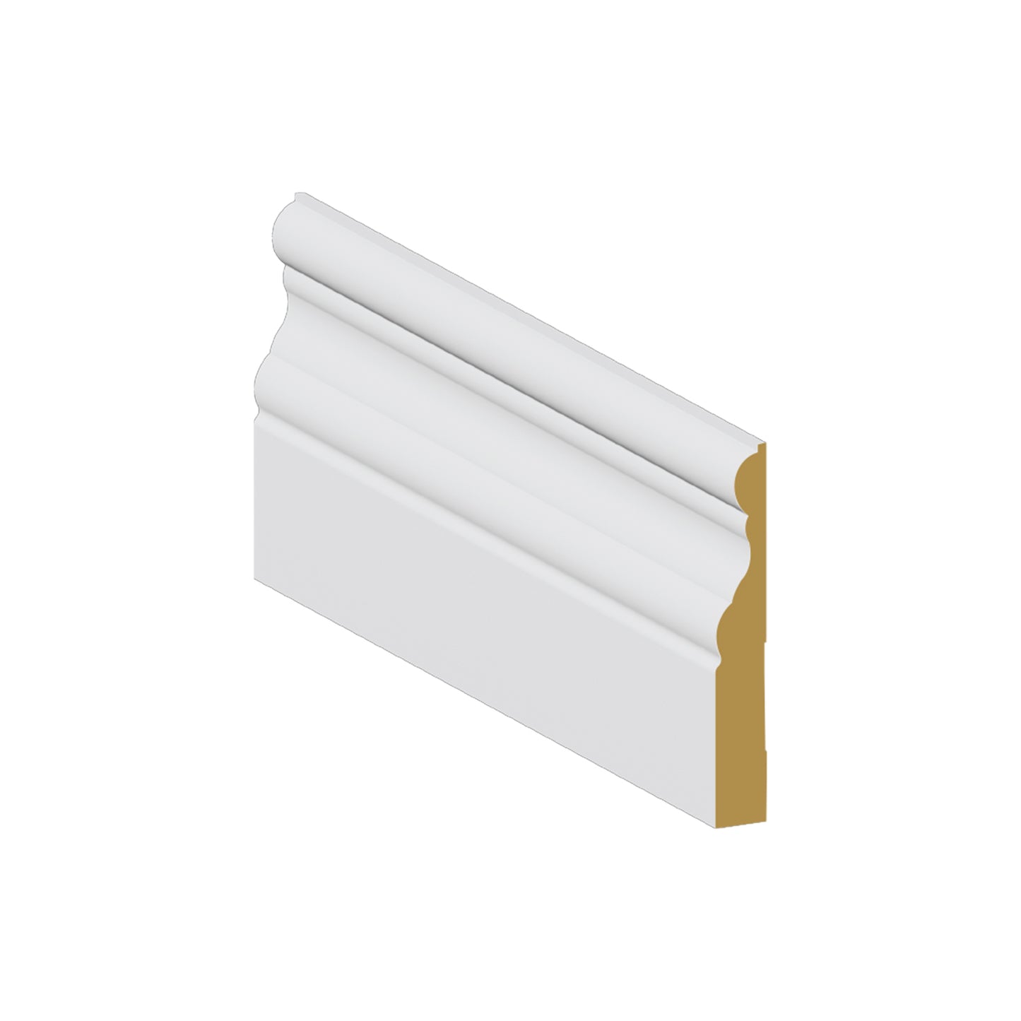Baseboard MDF Colonial 4 x 5/8 x 12'