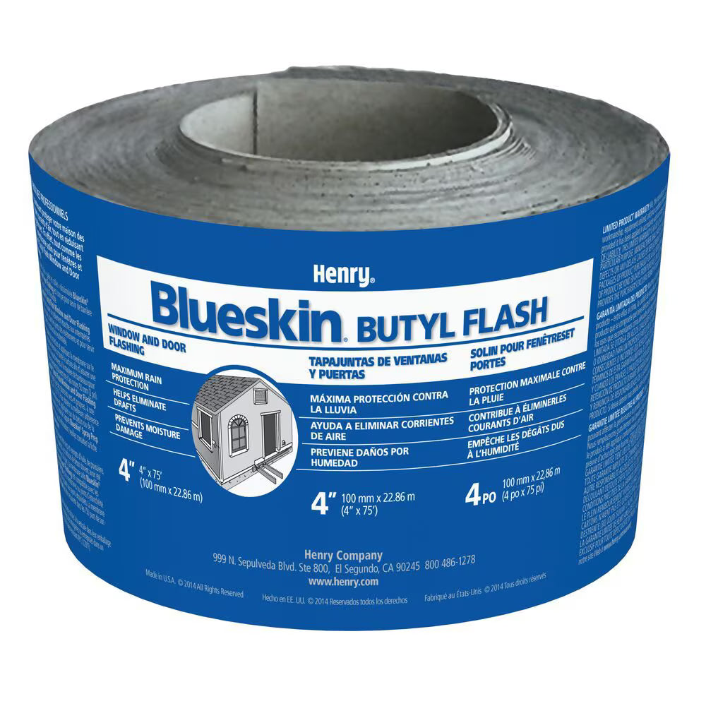 Henry Blueskin Butyl Flashing 4 inch