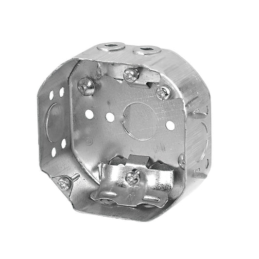 4" x 4" x 1-1/2" Electrical Octagonal Outlet Box - 54151-L