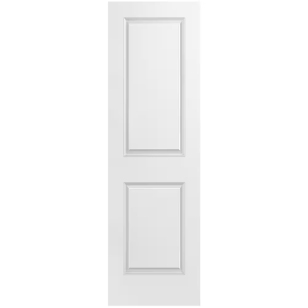 Primed 2 Panel Hollow Core Smooth Interior Door Slab