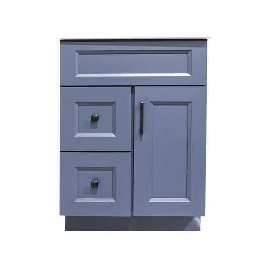 30" Hardwood Vanity Base With 2 Drawer