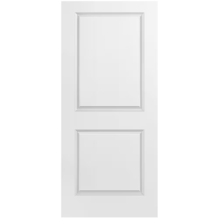 Primed 2 Panel Hollow Core Smooth Interior Door Slab