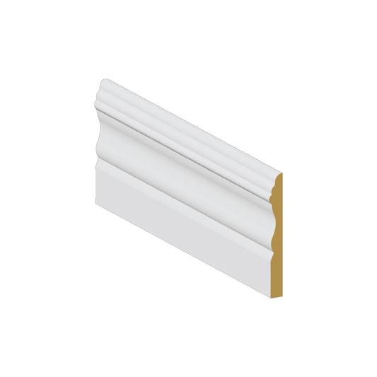 Baseboard MDF Colonial 3 7/8 x 3/8 x 12'