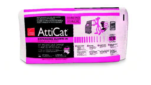 Owens Corning AttiCat Expanding PINK FIBERGLAS Blown-In Insulation (32.6 sq.ft.)