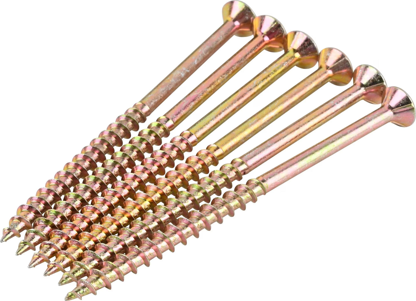 10 lb 1,000 pk #8 x 3 in. Yellow Construction Screws