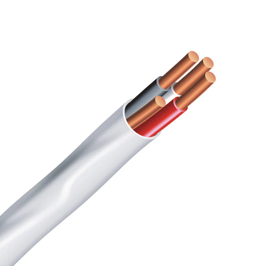 14/3 NMD90 75M Romex SIMpull Electrical Wire - White