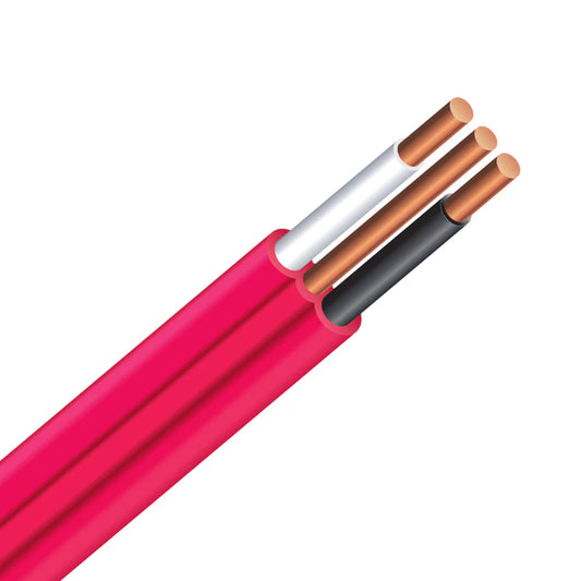 8/2 NMD90 Romex® SIMpull® Red Electrical Wire- 150 meters