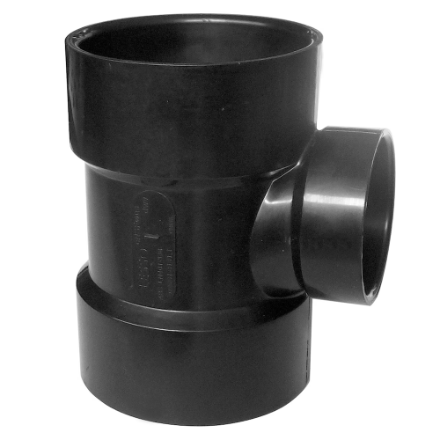 ABS Sanitary Tee H x H x H